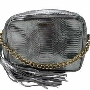 Victoria's Secret Metallic Chain Crossbody Bag